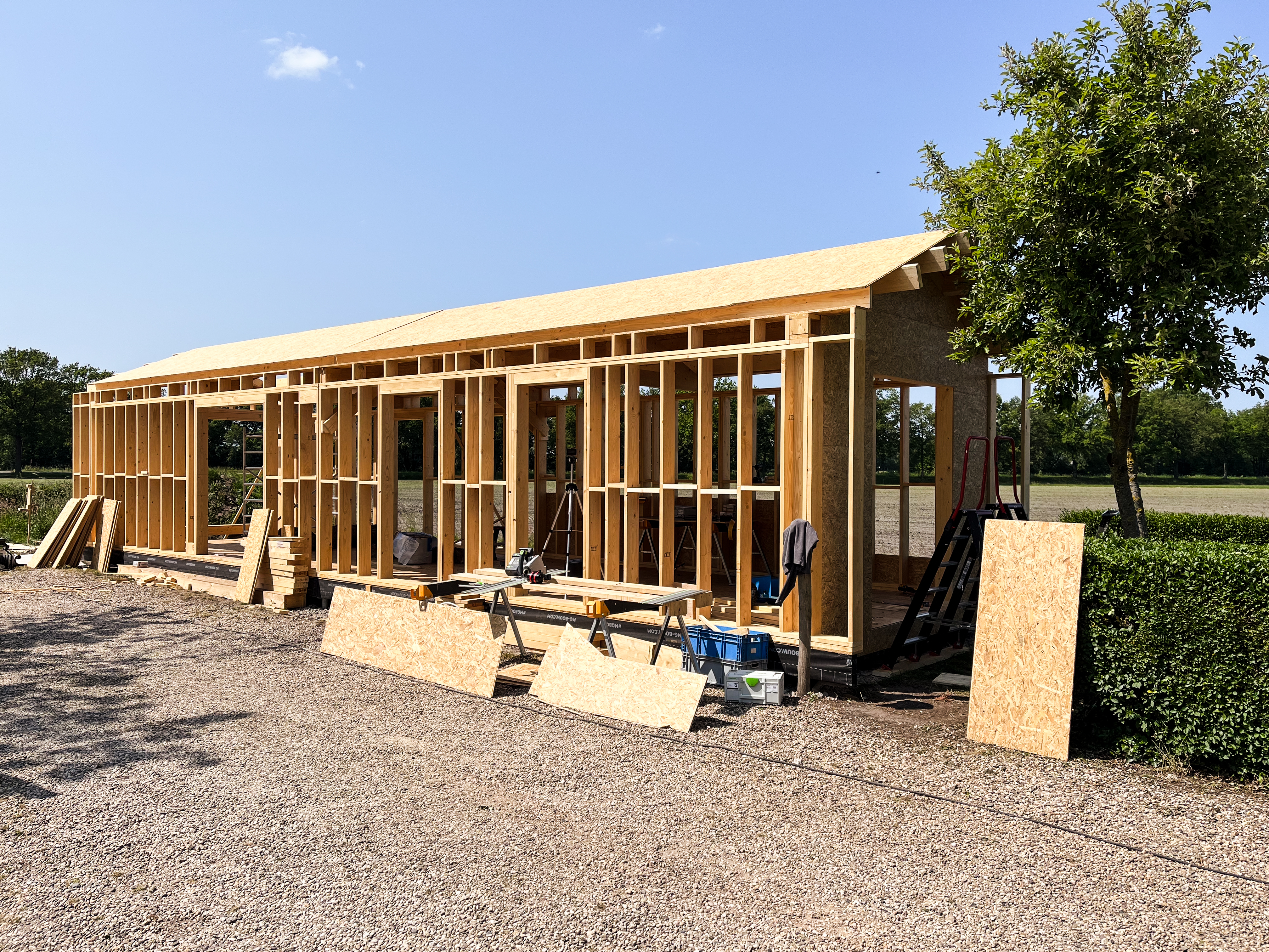 Houtskeletbouw door Hüner Bouw