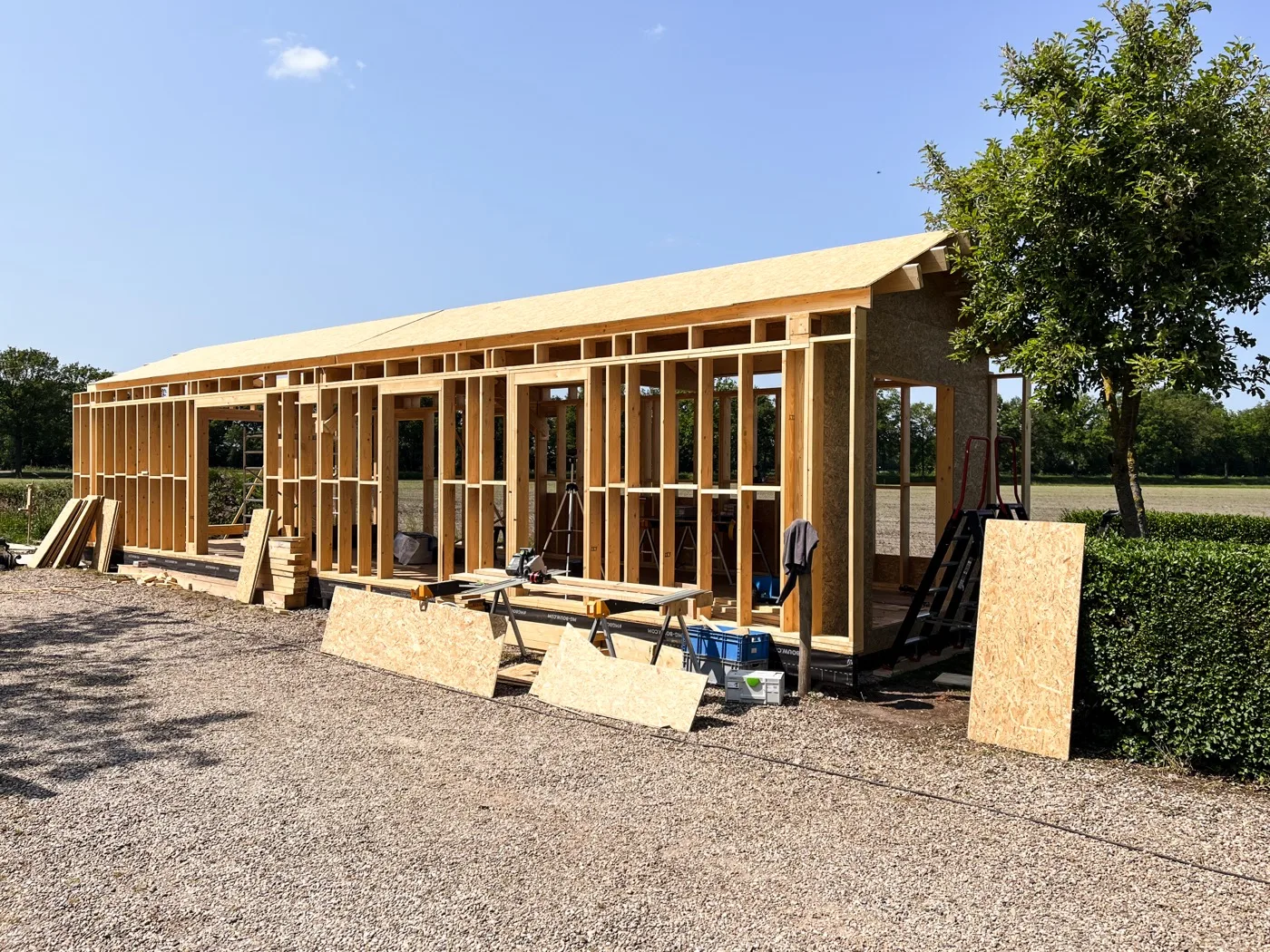 Houtskeletbouw door Hüner Bouw